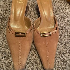 Suede Stuart Weitzman Kitten Heels